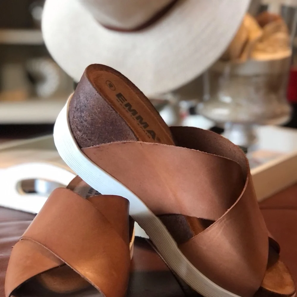 EMMA Platform Wedge Sandals